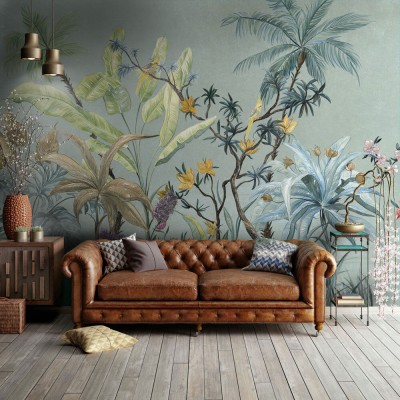Tapet cu design exotic - Polly, River