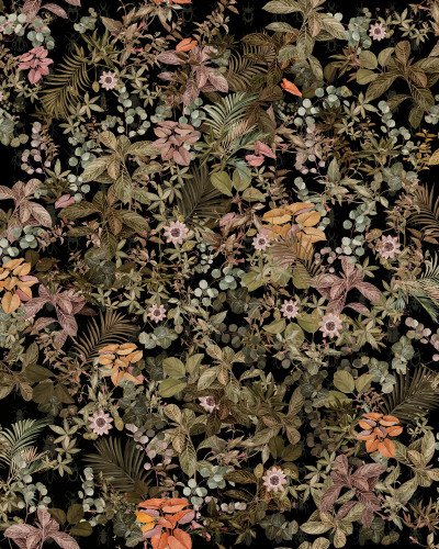 Tropicana, Colorful B, tapet floral tropical