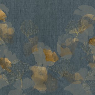Fototapet Ginko, Blue, Tecnografica