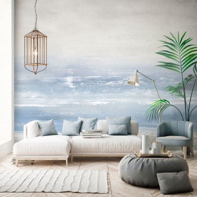 Tapet Malindi Dream, Blue, cu aspect modern și elegant, inspirat de frumusețea naturii.