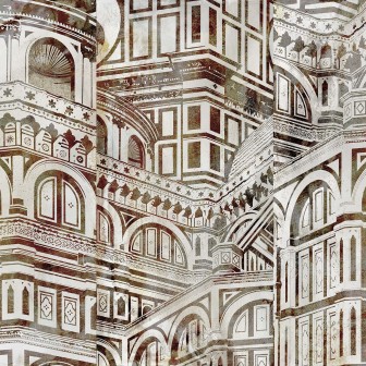 Fototapet Firenze Duomo, Red, Tecnografica
