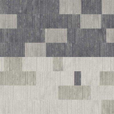Tapet geometric modern in nuante de gri