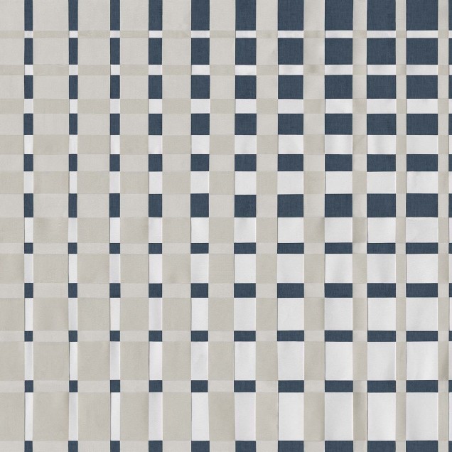 Tapet geometric albastru și gri