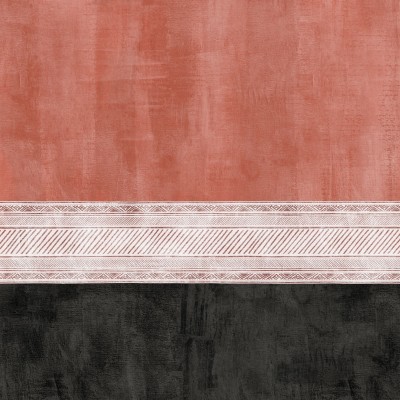 Tapet Rohe, Red cu design minimalist și nuanțe calde de roșu, ideal pentru living, dormitor sau hol.