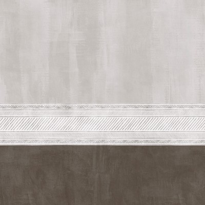 Tapet modern cu model minimalist, în nuanțe de gri și maro.