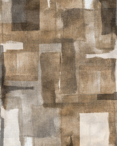 Tapet Kabila Rust cu design modern si elegant, in nuante de maro ruginit. Textura imita panza groasa, pentru un aspect rustic si sofisticat.