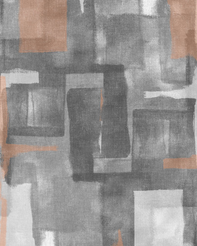Tapet abstract cu design modern, gri și maro.