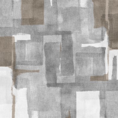 Wallpaper abstract cu nuanțe de gri și maro, model geometric.