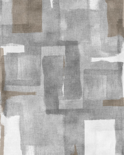 Wallpaper abstract cu nuanțe de gri și maro, model geometric.