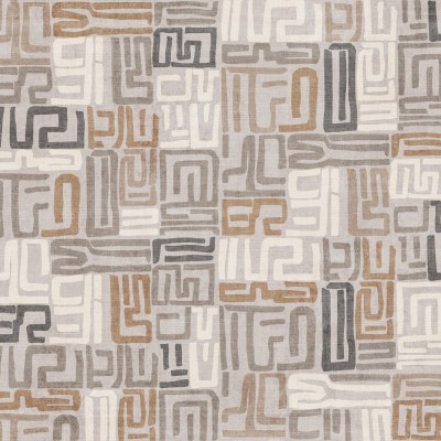 Tapet abstract cu design geometric în culori neutre