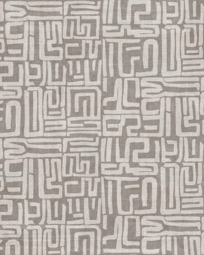 Tapet geometric gri cu linii groase si forme simple.