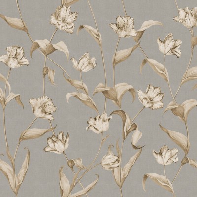 Tapet floral cu design vintage, Cordelia Powder Big
