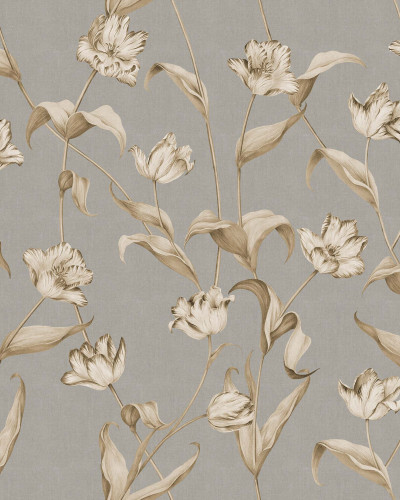 Tapet floral cu design vintage, Cordelia Powder Big