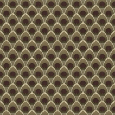 Tapet cu design geometric Don Jose Gold Full Pattern