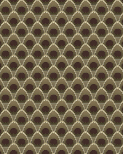 Tapet cu design geometric Don Jose Gold Full Pattern