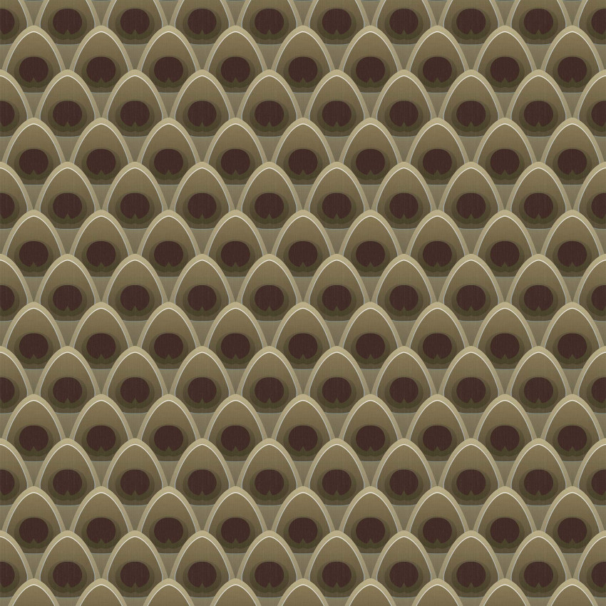 Tapet cu design geometric Don Jose Gold Full Pattern