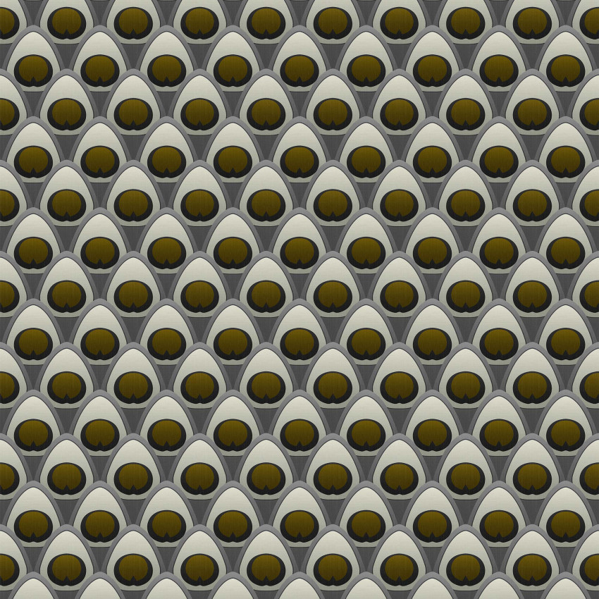 Tapet gri cu model geometric, design unic, modern si elegant.