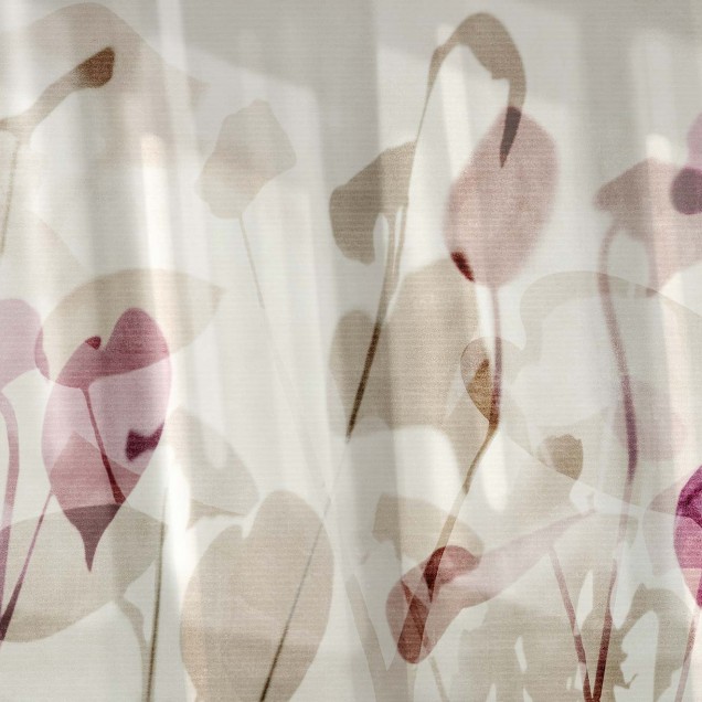 Wallpaper Neta Purple cu design floral modern