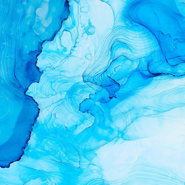 Bluedot, Sapphire, design abstract, baie modernă
