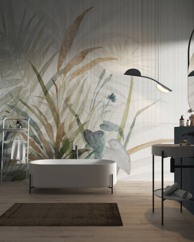 Capo Verde, Color, un Capo Verde, Color modern cu design minimalist, inspirat de natură.  Culorile delicate și motivele florale creează o atmosferă caldă și primitoare, perfectă pentru a vă relaxa și a vă bucura de un moment de liniște.