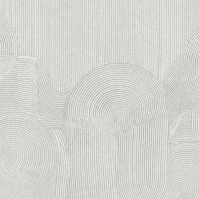 Wallpaper Sakamoto Grey cu design minimalist, în dormitor
