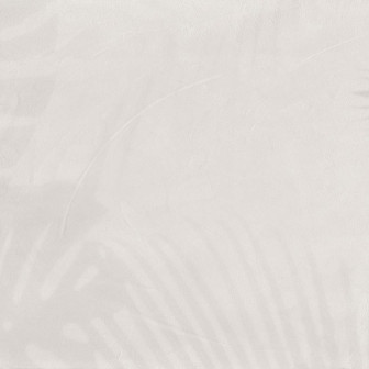 Tapet decorativ alb cu umbre de frunze tropicale