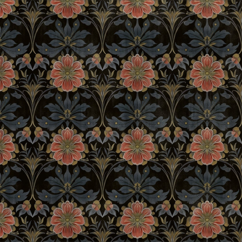 Tapet floral personalizat cu design elegant