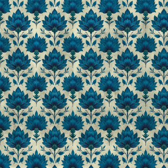 Tapet floral personalizat cu design opulent în dormitor