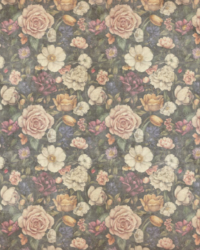 Fototapet floral vintage cu design personalizat