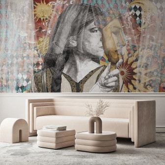 Fototapet personalizat cu design artistic complex