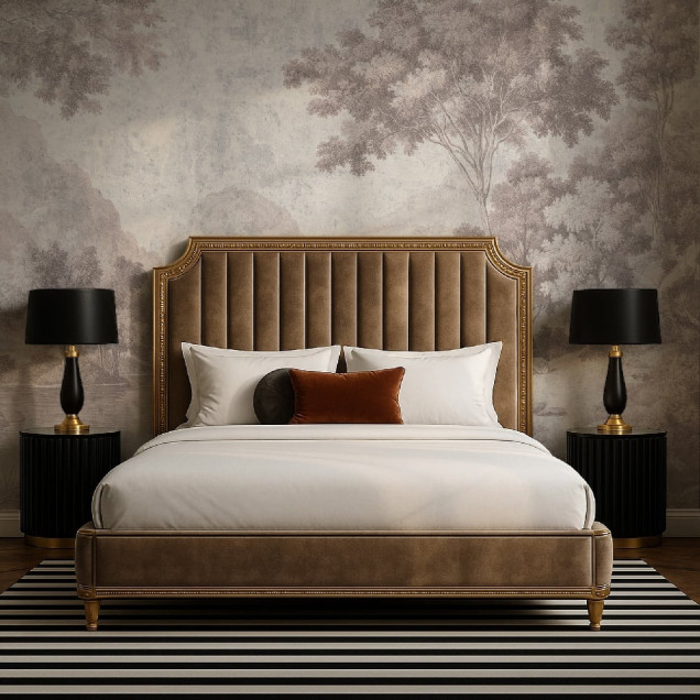 Fototapet personalizat cu peisaj lacustru roz, ideal pentru decor interior