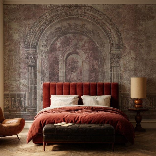 Fototapet personalizat cu design Imperial Passage Rose