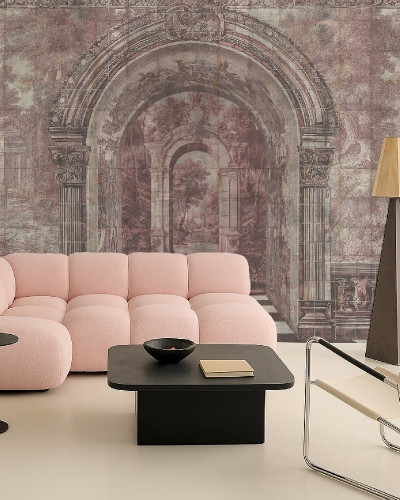 Fototapet personalizat cu design Imperial Passage Rose