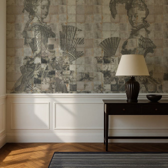 Fototapet personalizat cu dame