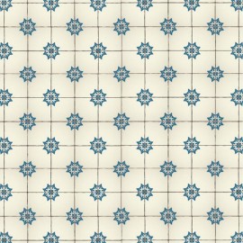 Tapet Vintage Tiles Pattern, personalizat, VLAdiLA