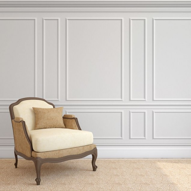 Fototapet cu aspect de perete clasic