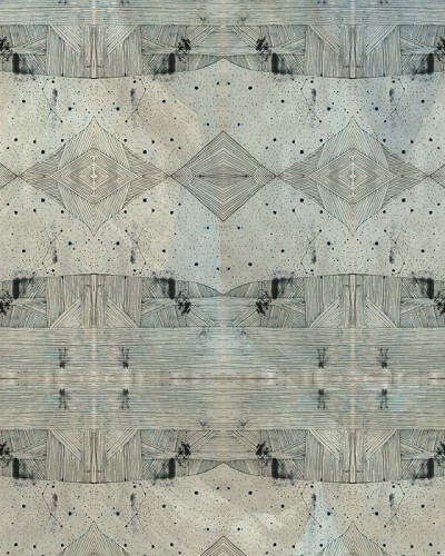 Tapet cu design abstract elegant, cu linii fine și forme geometrice, perfect pentru un look modern și sofisticat