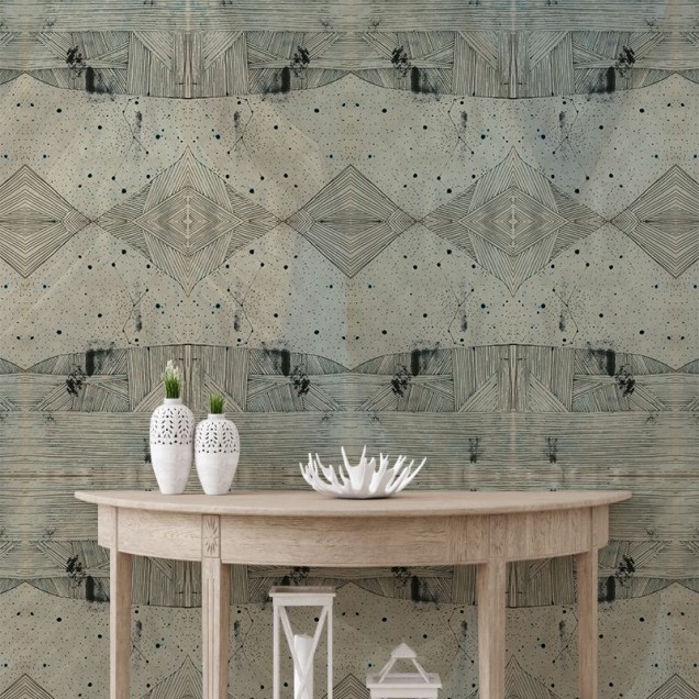 Tapet cu design abstract elegant, cu linii fine și forme geometrice, perfect pentru un look modern și sofisticat