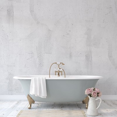 Tapet modern cu design minimalist, imitând textura betonului. Perfect pentru o baie, living sau dormitor.