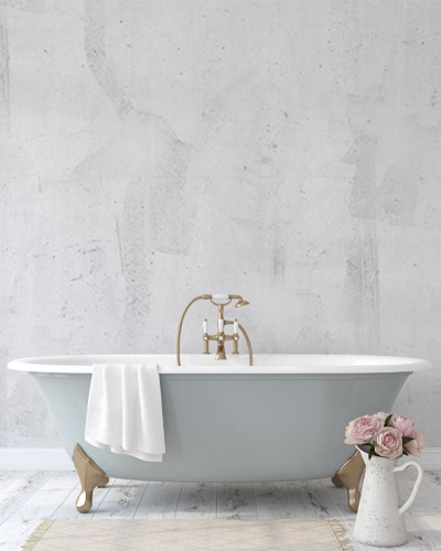 Tapet modern cu design minimalist, imitând textura betonului. Perfect pentru o baie, living sau dormitor.