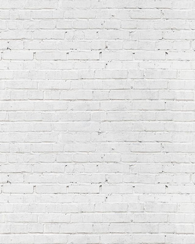 Tapet cu aspect de cărămidă albă, White Bricks