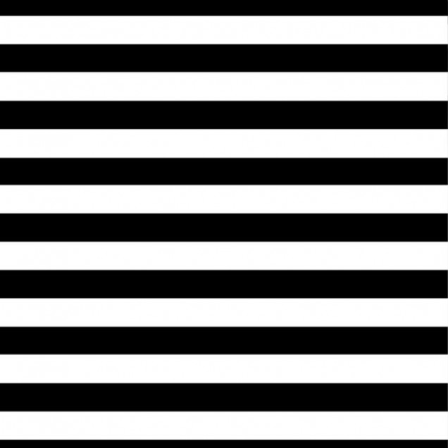 Tapet cu dungi groase, negru și alb, decor modern minimalist