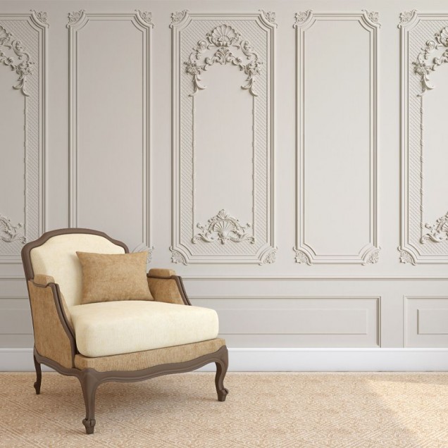 Tapet cu design elegant și sofisticat, Fine Stucco