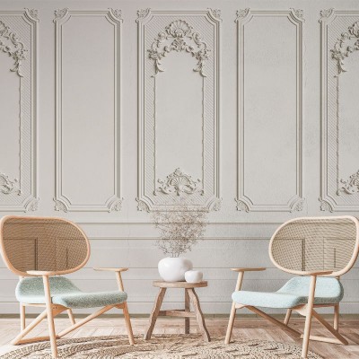 Tapet cu design elegant și sofisticat, Fine Stucco