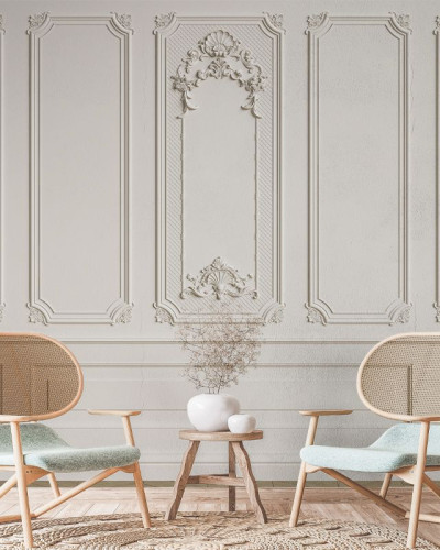 Tapet cu design elegant și sofisticat, Fine Stucco