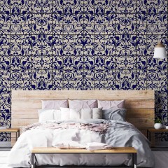 Tapet  Porcelain Blue, personalizat, VLAdiLA