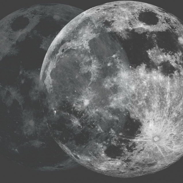 Tapet Celestial Goddess, o tapetă cu luna care arată realist, perfectă pentru dormitor.
