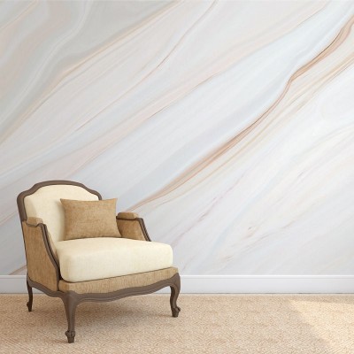 Tapet cu aspect de marmură Cappuccino Marble