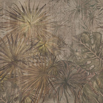 Halcyon VLAdiLA, tapet cu design tropical, palmieri, frunze