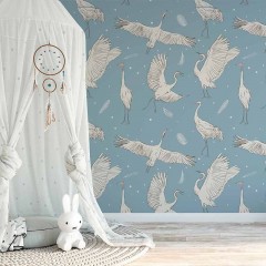 Tapet Pure Feathers, personalizat, VLAdiLA